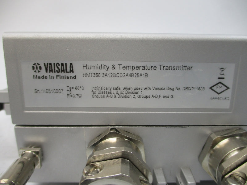 VAISALA HMT360-3A12BCD2A4B25A1B NSMP