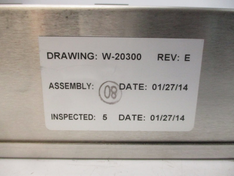 AQUAFINE SP-2 118VAC 0.38A 120PSI REV. E NSNP