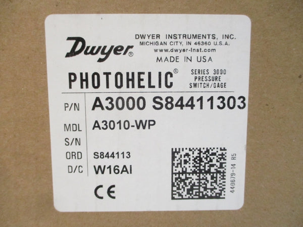DWYER A3000-S84411303 A3010-WP NSFS