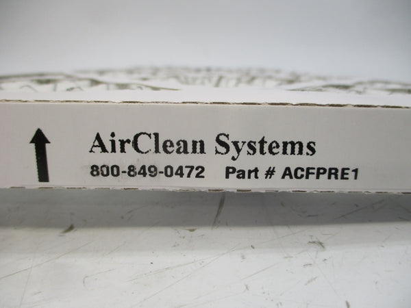AIRCLEAN SYSTEMS ACFPRE1 (PKG OF 12) NSMP
