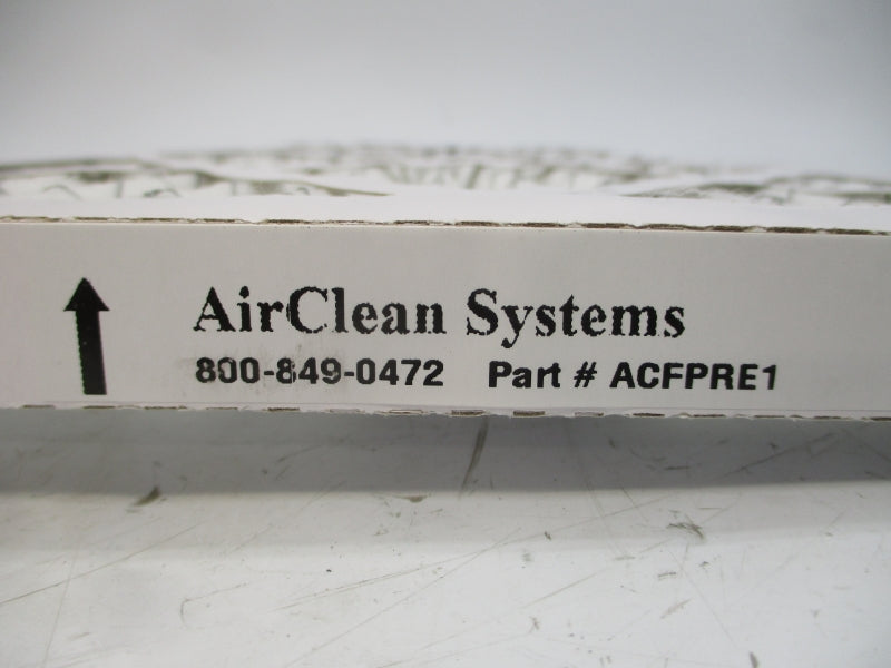 AIRCLEAN SYSTEMS ACFPRE1 (PKG OF 12) NSMP