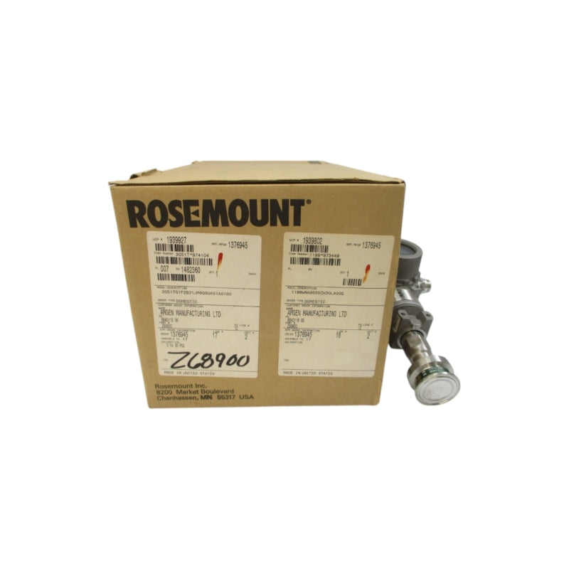 ROSEMOUNT 3051TG1F2B21JM6Q8Q4S1A0190 9-32VDC 30PSI NSMP