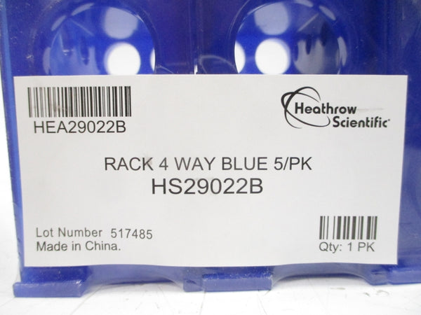 HEATHROW SCIENTIFIC HS29022B (PKG OF 5) (PKG OF 4) NSMP