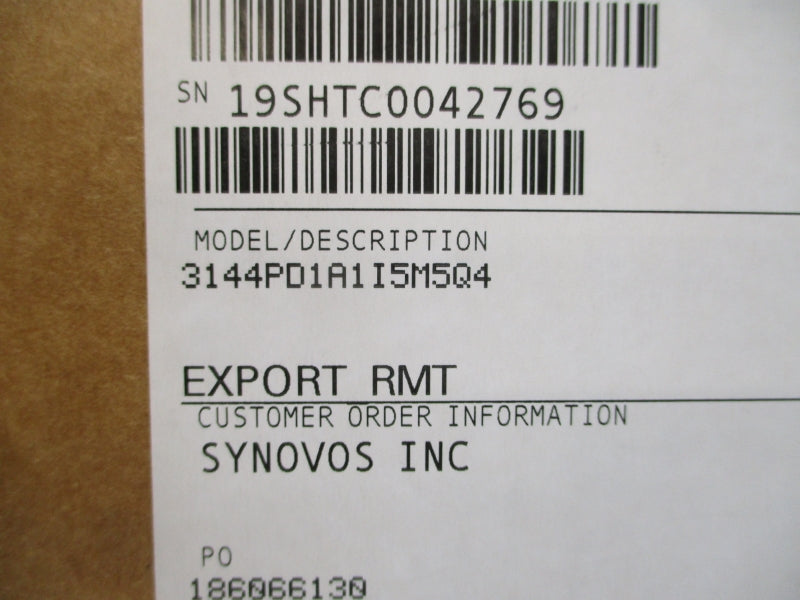 ROSEMOUNT 3144PD1A1I5M5Q4 12.0-42.4VDC NSMP