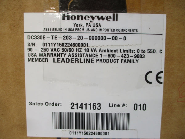 HONEYWELL DC330E-TE-203-20-000000-00-0 90-250VAC NSMP