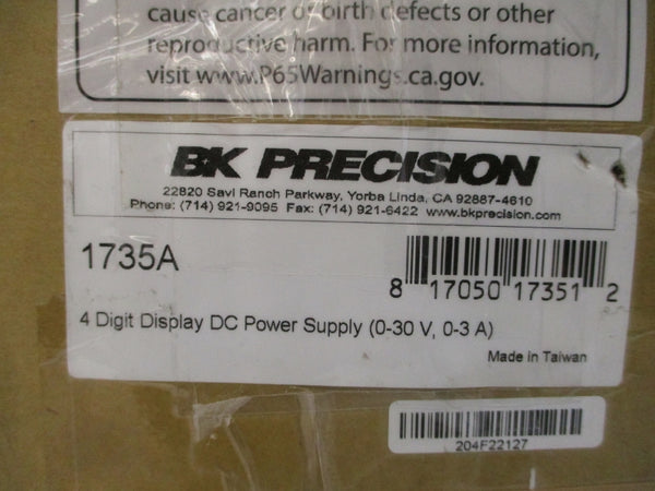 BK PRECISION 1735A 115V 0-3A NSMP