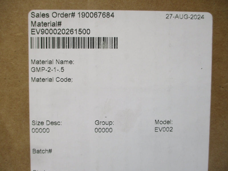 ITT EV900020261500 GMP2-1-.5 NSFS