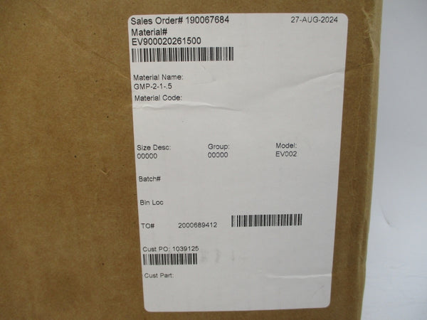 ITT GMP-2-1-.5 EV900020261500 NSMP