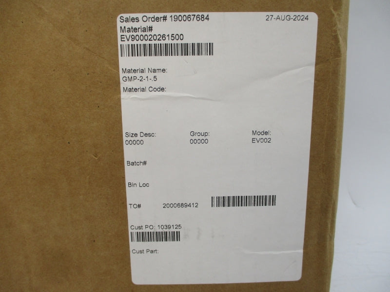 ITT GMP-2-1-.5 EV900020261500 NSMP