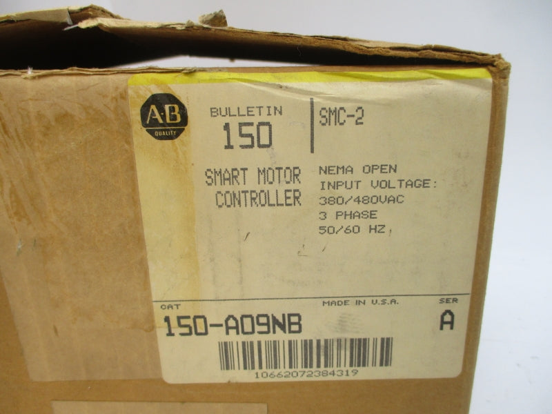 ALLEN BRADLEY 150-A09NB SER. A 380/480VAC (BR/YL) NSMP