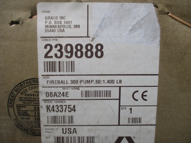 GRACO 239888 SER. A24E 140/9400PSI REV. C NSMP