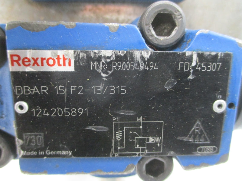 REXROTH R900549494 DBAR15F2-13/315 UNMP