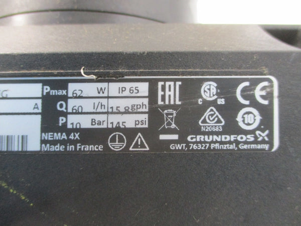 GRUNDFOS DDA60-10AR-PV/V/C-F-31U3U3FG A9915937410000144P11910 100-240V NSNP