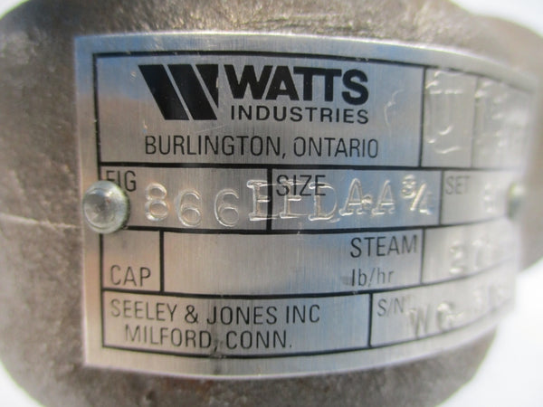 WATTS INDUSTRIES 866EEDAA 275PSI 3/4" UNMP
