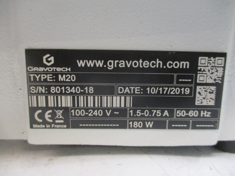 GRAVOTECH M20 100-240V 1.5-0.75A NSNP