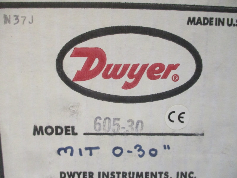 DWYER 605-30 25PSI 0-30 NSMP