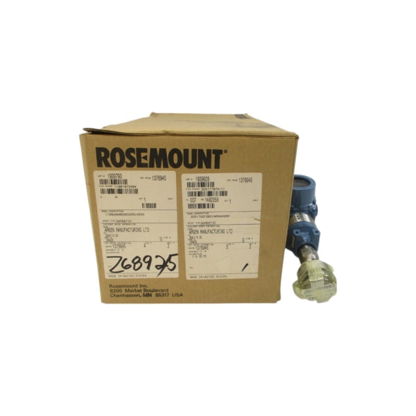 ROSEMOUNT 3051TG2F2B21AM5Q4Q8S1 9-32VDC 150PSI NSMP