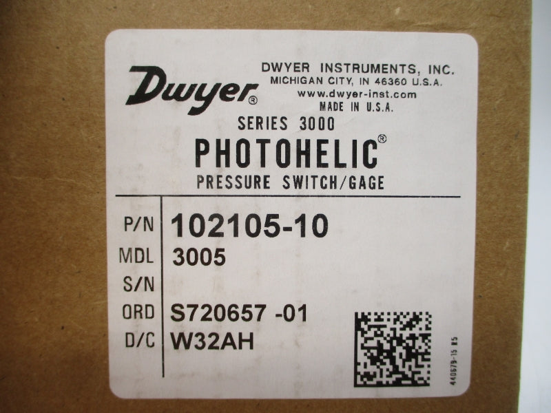 DWYER 102105-10 3005 NSFS