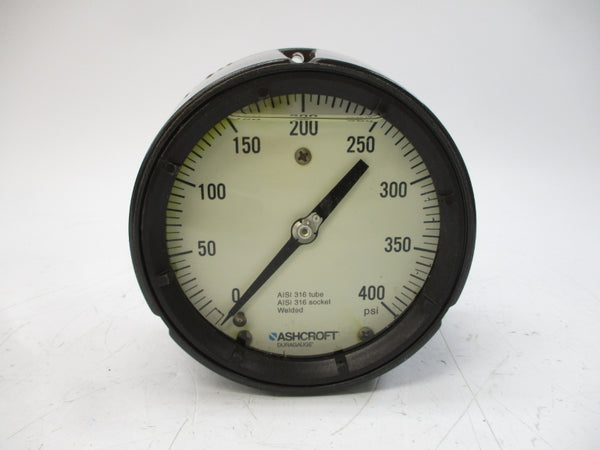 ASHCROFT 45-1279-SSL-02B-400# 0-400PSI 4-1/2" NSMP