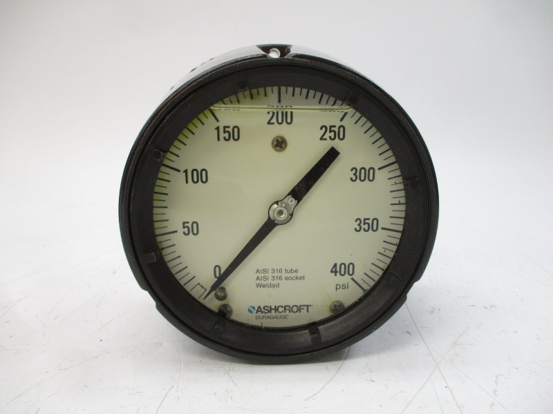 ASHCROFT 45-1279-SSL-02B-400# 0-400PSI 4-1/2" NSMP