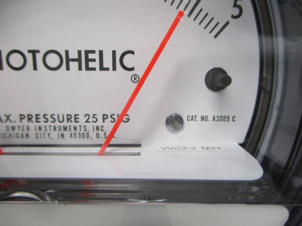 DWYER A3005 120/240VAC 10A 25PSI 0-5 NSMP