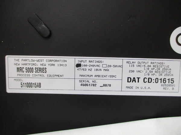 ENVIRONMENTAL SPECIALTIES 51100015AB 100-240VAC REV. B NSMP