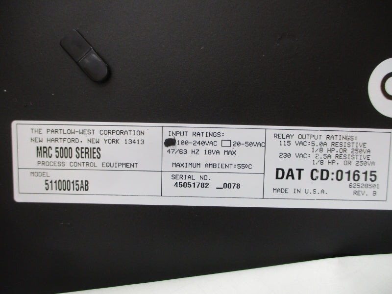 ENVIRONMENTAL SPECIALTIES 51100015AB 100-240VAC REV. B NSMP