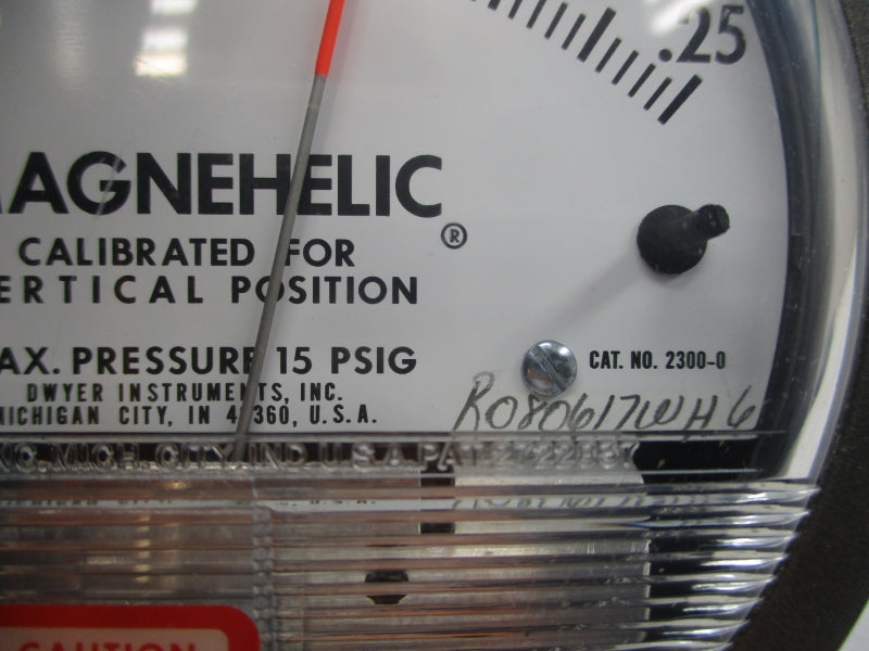 DWYER 2300-0 15PSI .25-0.25 NSMP