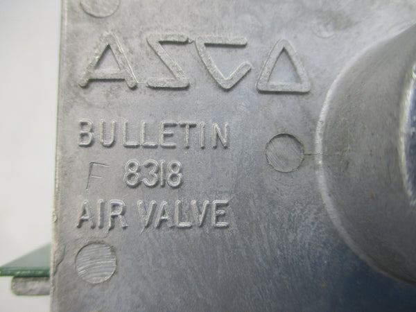 ASCO KF8318D020MO 120V 1/4" NSMP