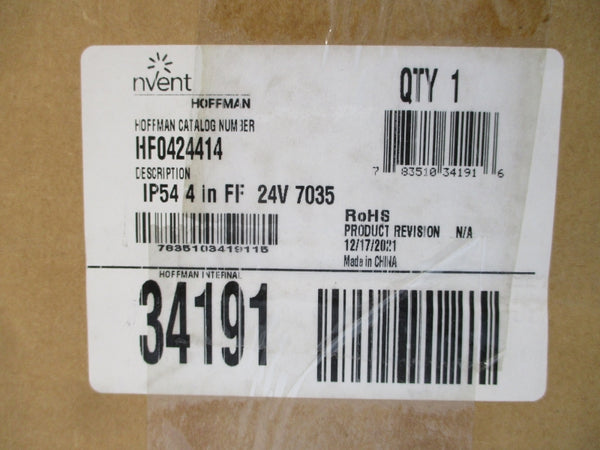 NVENT HOFFMAN HF0424414 34191 24V 0.14A NSMP