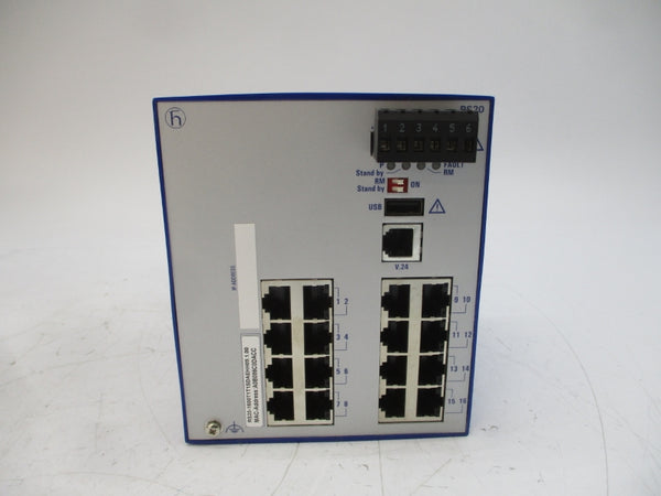 HIRSCHMANN RS20-1600T1T1SDAEHH09.1.00 18-30VAC 0.6-0.4A NSMP