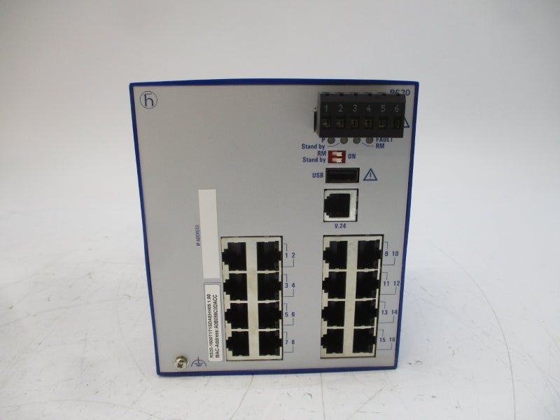 HIRSCHMANN RS20-1600T1T1SDAEHH09.1.00 18-30VAC 0.6-0.4A NSMP