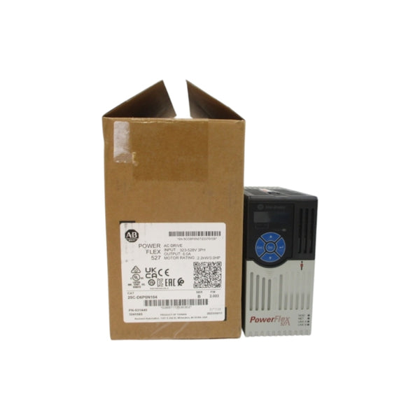 ALLEN BRADLEY 25C-D6P0N104 SER. B F/W 2.003 323-528VAC 7.5A NSMP