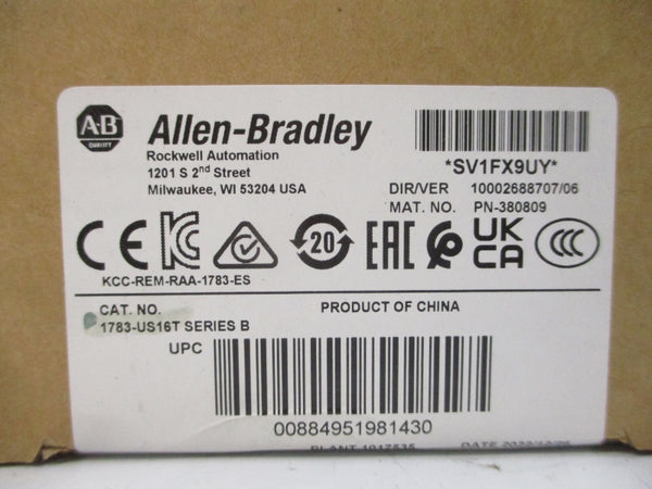 ALLEN BRADLEY 1783-US16T SER. B DATE: 2022 NSFS