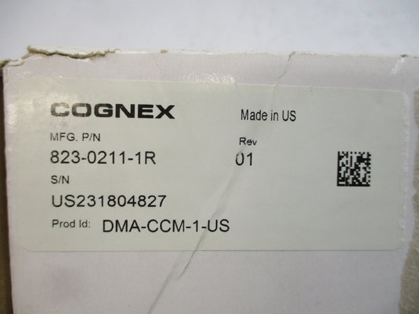 COGNEX DMA-CCM-1 820-0271-1R 100-240VAC 2.0A REV. 01 NSMP