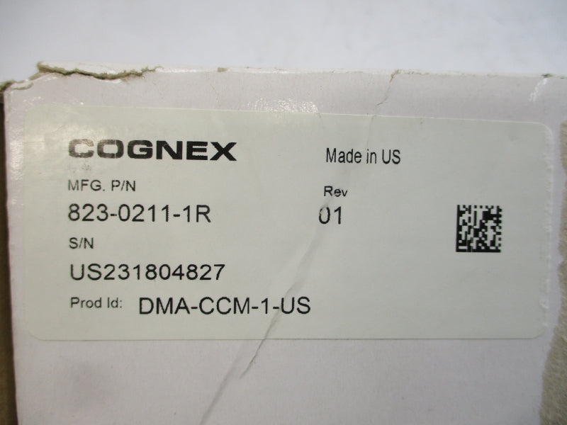 COGNEX DMA-CCM-1 820-0271-1R 100-240VAC 2.0A REV. 01 NSMP