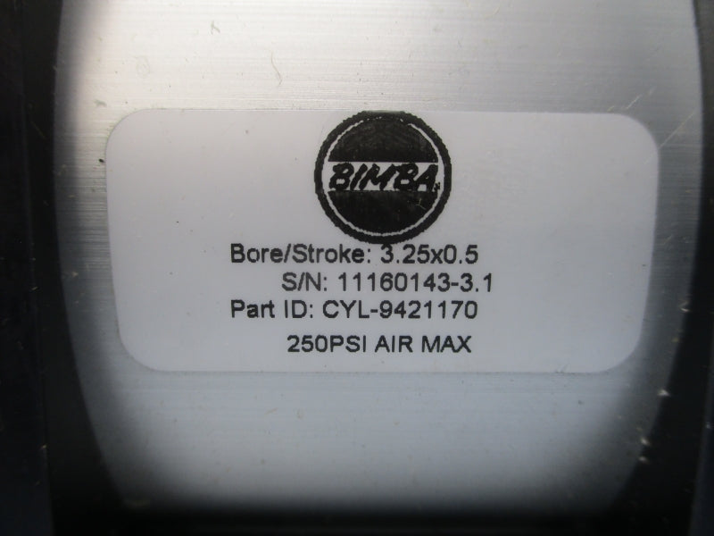 BIMBA CYL-9421170 250PSI NSNP