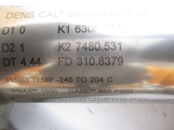 MICRO MOTION CMF025M321NABUEZZZ 17.3V 850PSI NSMP