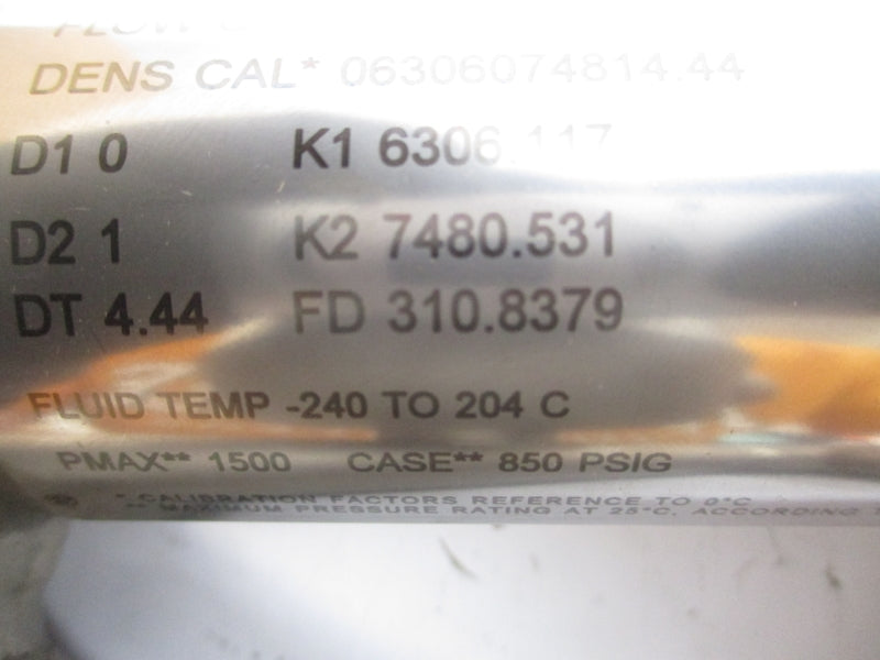 MICRO MOTION CMF025M321NABUEZZZ 17.3V 850PSI NSMP