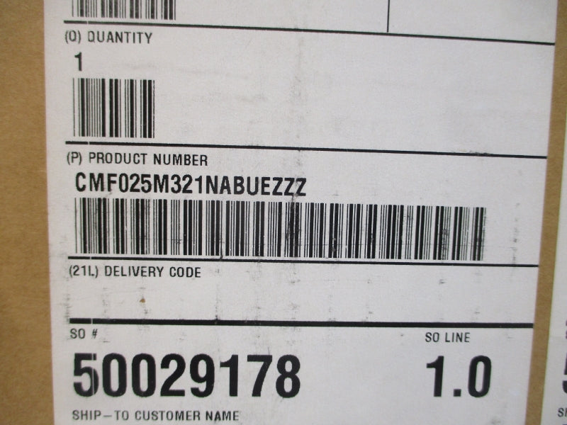 MICRO MOTION CMF025M321NABUEZZZ 17.3V 850PSI NSMP