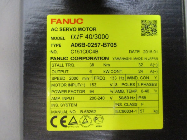 FANUC A06B-0257-B705 153VAC 32/24A NSMP