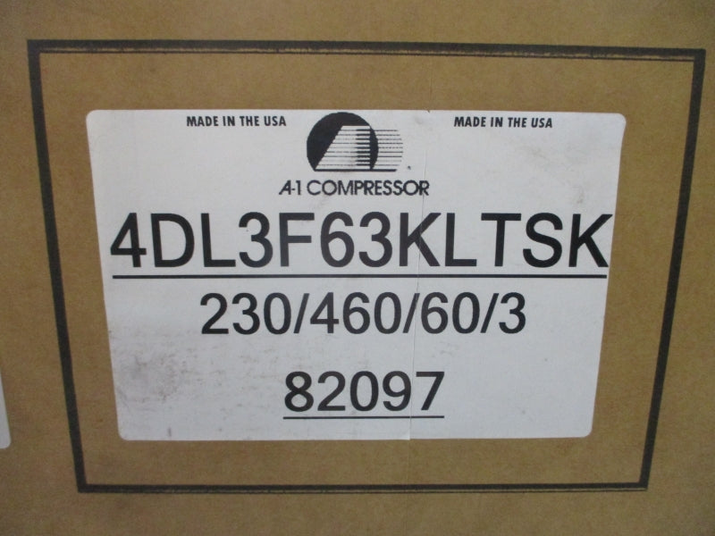COPELAND 4DL3F63KLYSK 4DL3F63KE-TSK-800 208-230/460V 52.6/278.0A REMAN