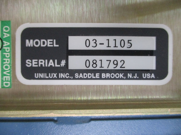 UNILUX INC CENTURION 03-1105 0-10V NSNP