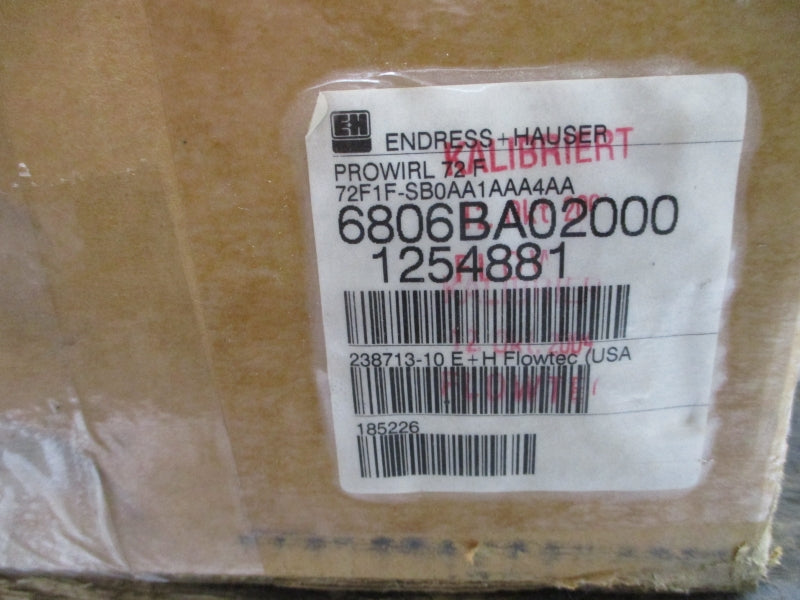 ENDRESS+HAUSER 72F1F-SB0AA1AAA4AA 12-36VDC NSMP