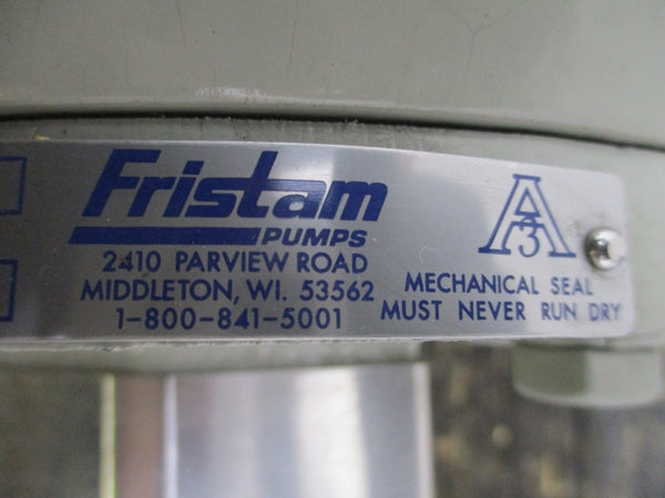 FRISTAM PUMPS FPX3532-175 W/ BALDOR CEM2394T 09C102Y599G1 230/460V 34.4/17.2A NSNP