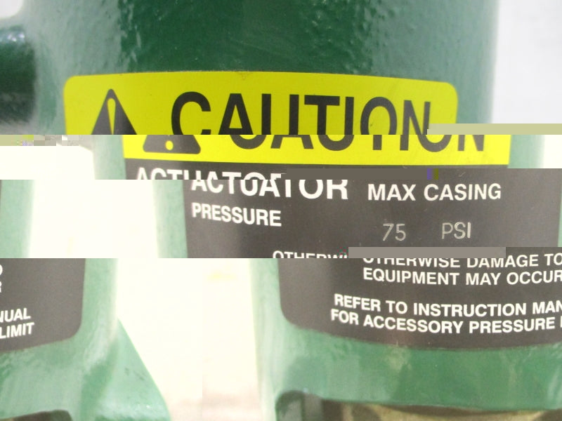 FISHER CONTROLS 1052 V200 SER. B SIZE 6 75PSI NSNP