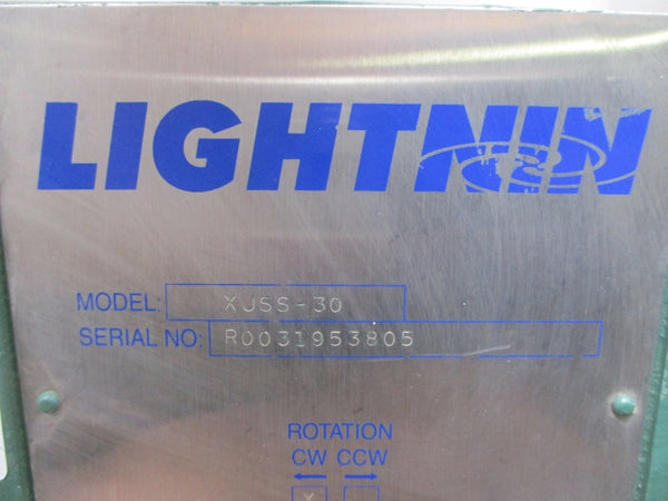 LIGHTNIN XJSS-30 W/ BALDOR 35S675-0085G1 230/480V 2.2/1.1A NSNP