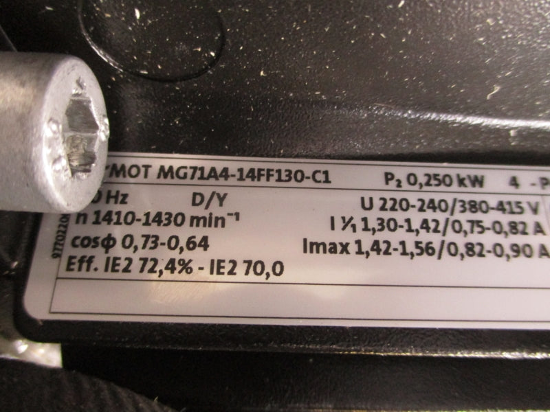 GRUNDFOS TP 32-80/4 A-F-A-BQQE-CX3 W/ MG71A4-14FF130-C1 220-255/380-440V 1.18-1.18/0.68-0.68A NSMP