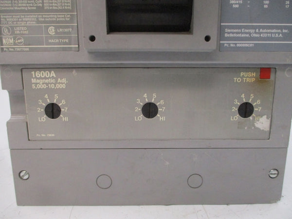 SIEMENS CPD63B160 600VDC 1600A NSNP