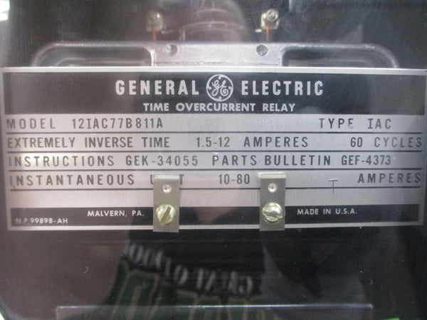 GENERAL ELECTRIC 12IAC77B811A IAC 1.5-12A NSNP